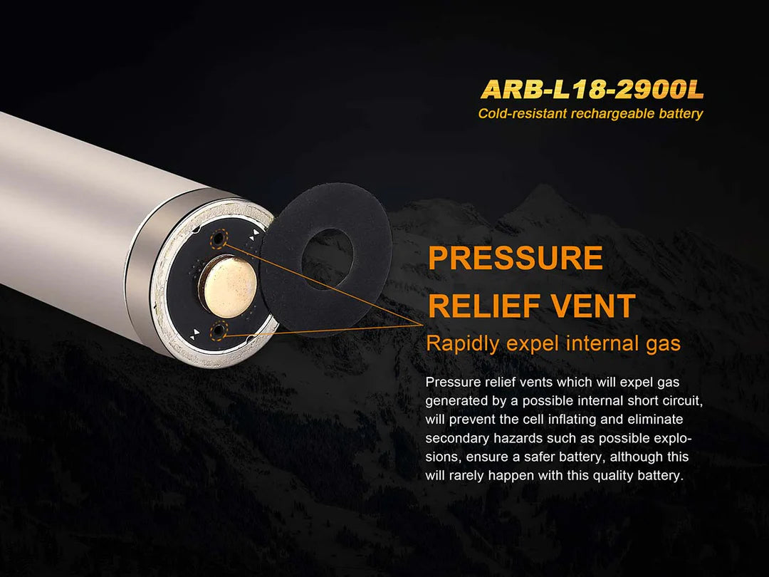 Fenix ARB-L18-2900L Cold Resistant Battery