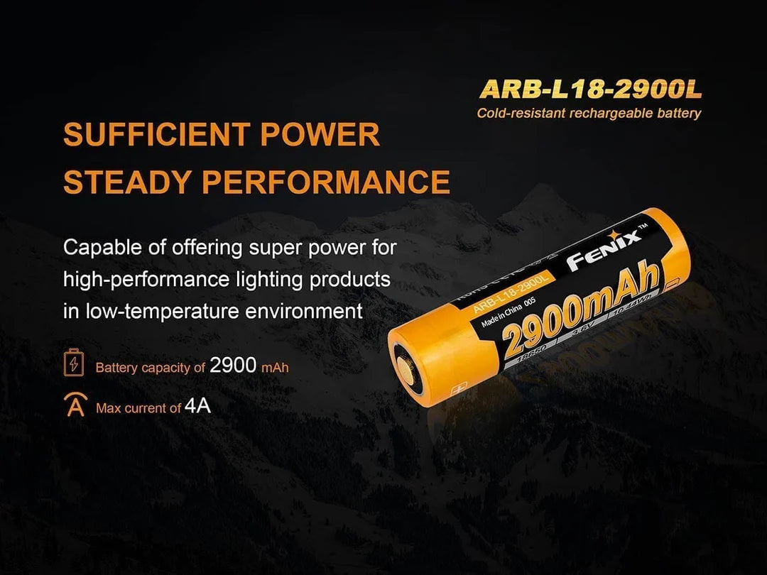 Fenix ARB-L18-2900L Cold Resistant Battery
