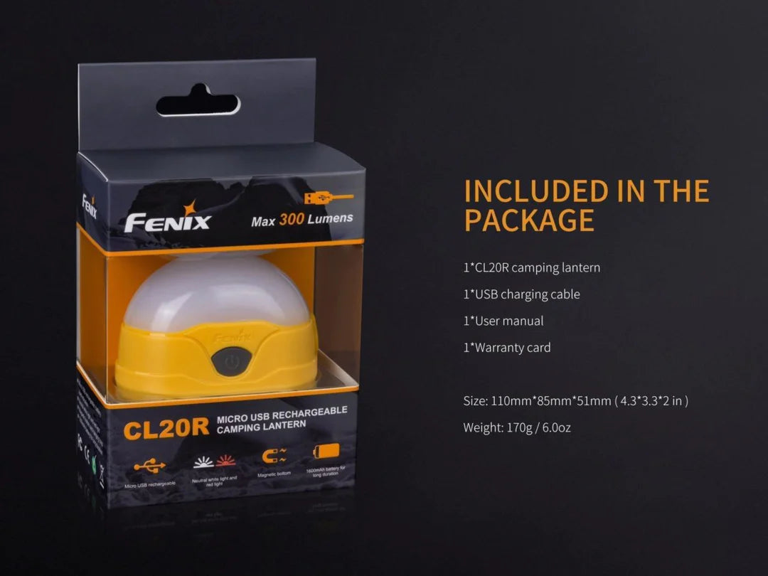 Fenix CL20R Blue Rechargeable Lantern