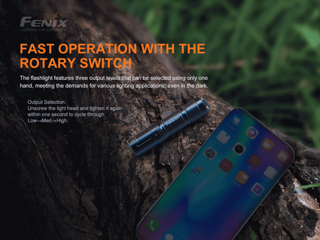 Fenix E01 V2.0 Keyring Flashlight