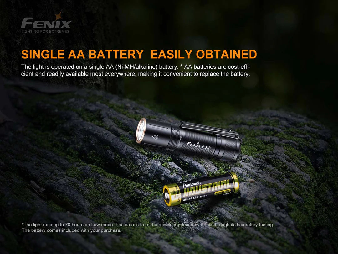 Fenix E12 V2.0 Flashlight