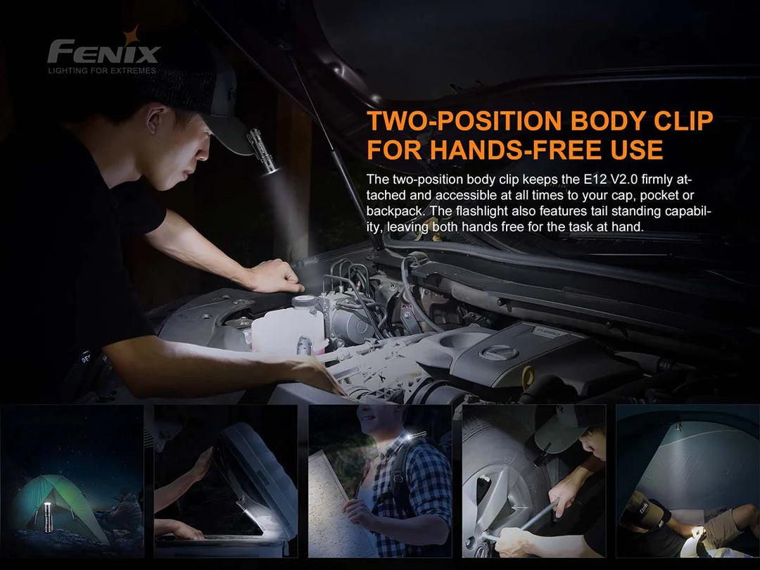 Fenix E12 V2.0 Flashlight