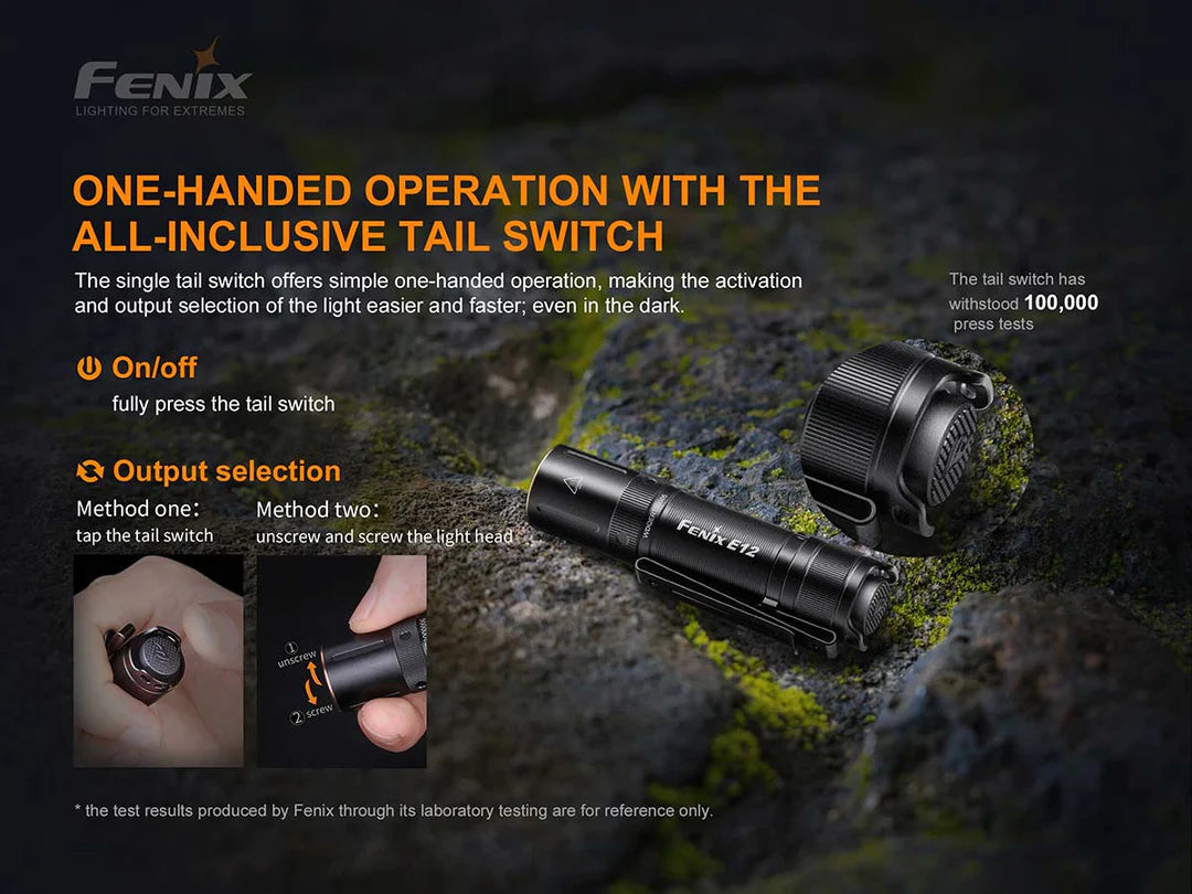 Fenix E12 V2.0 Flashlight