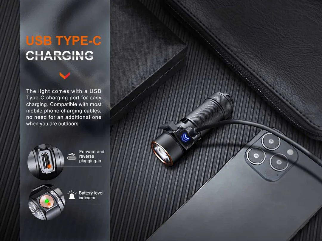 Fenix E18R V2.0 Rechargeable EDC Flashlight