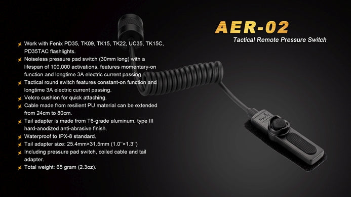 Fenix AER-02 Remote Pressure Switch