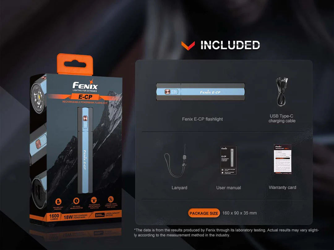 Fenix E-CP Power Bank Flashlight
