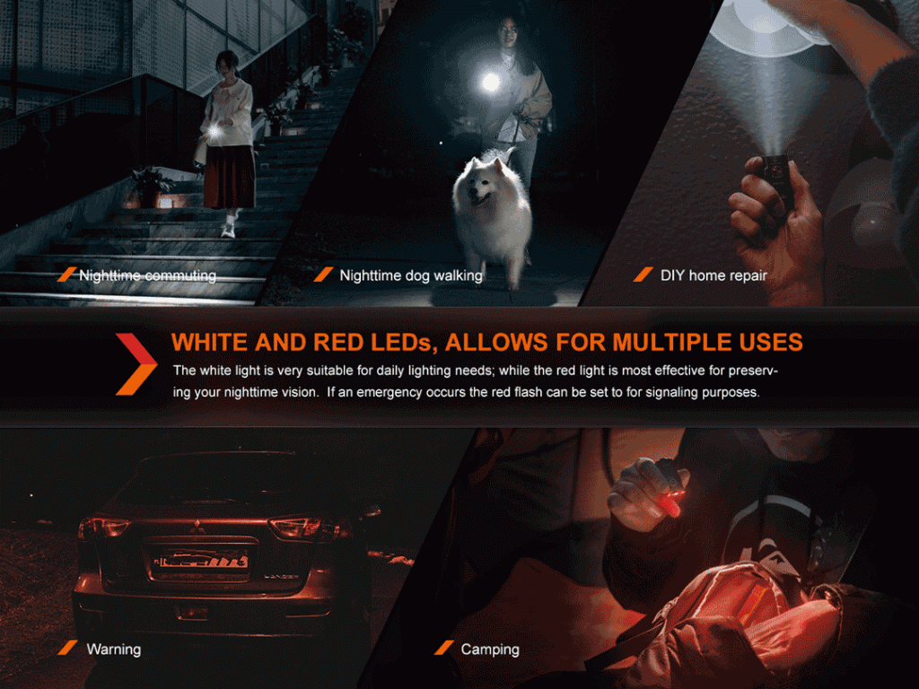 Fenix E03R V2.0 Keychain Flashlight