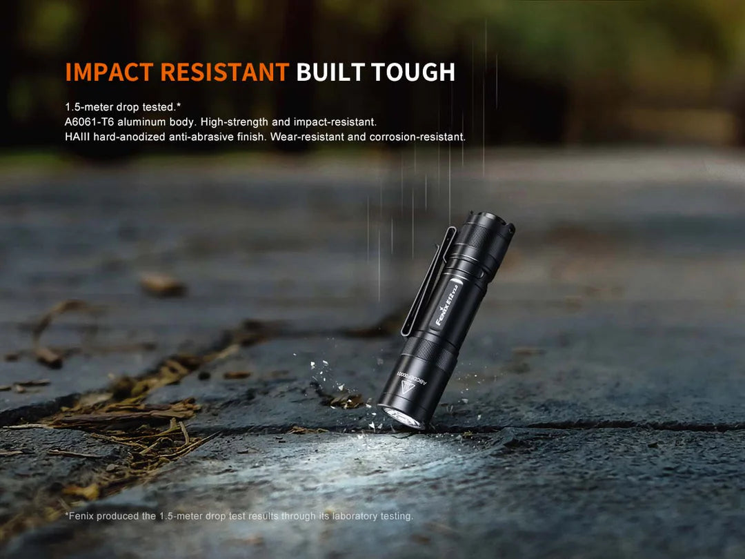 Fenix E12 V3.0 AA-Powered EDC Flashlight