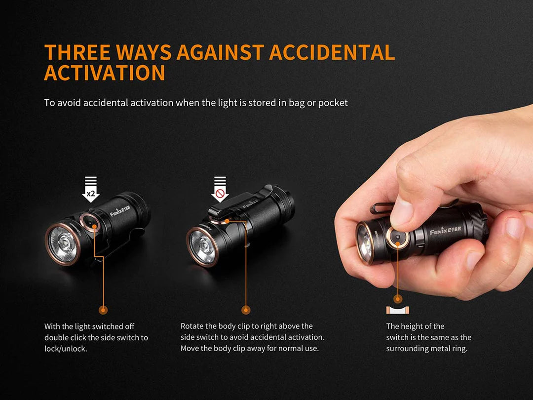 Fenix E18R EDC Rechargeable Flashlight