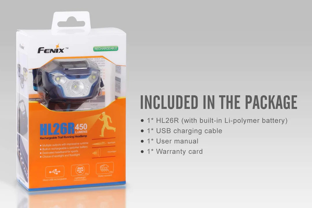 Fenix HL26R USB Rechargeable Headlamp