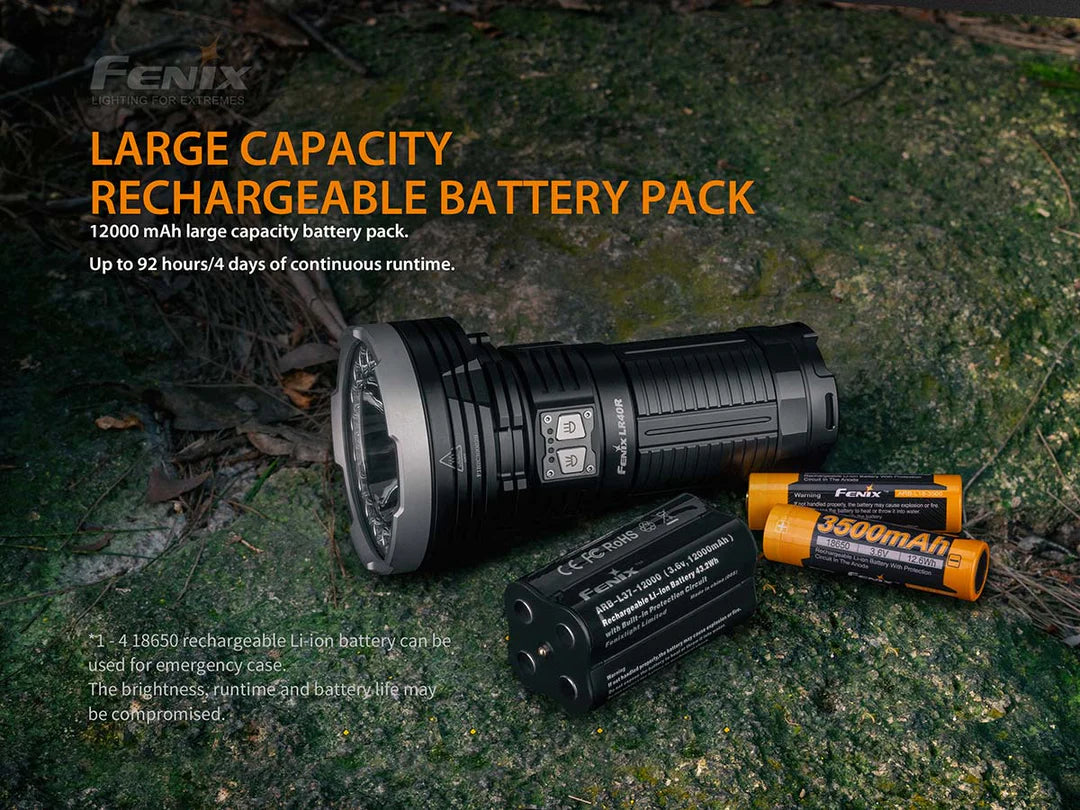 Fenix LR40R 12,000 Lumen Spotlight