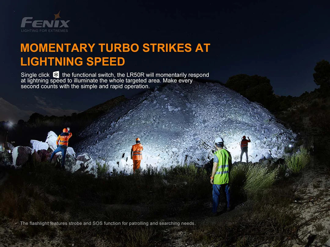 Fenix LR50R 12,000 Lumen Spotlight