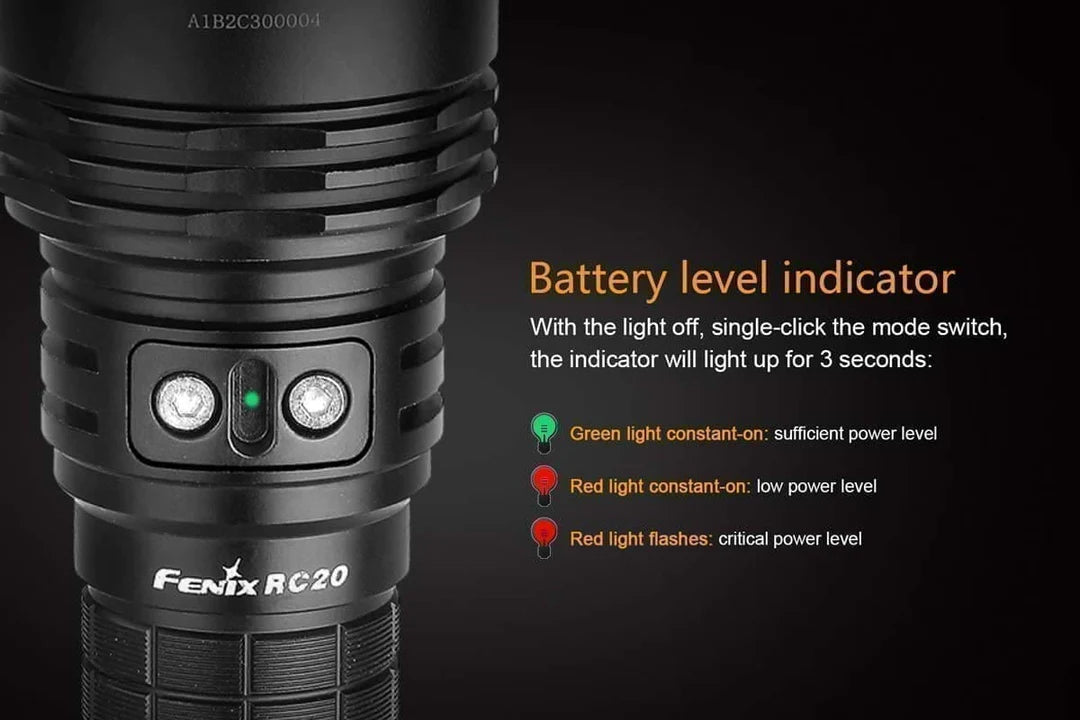 Fenix RC20 Rechargeable Cradle Flashlight
