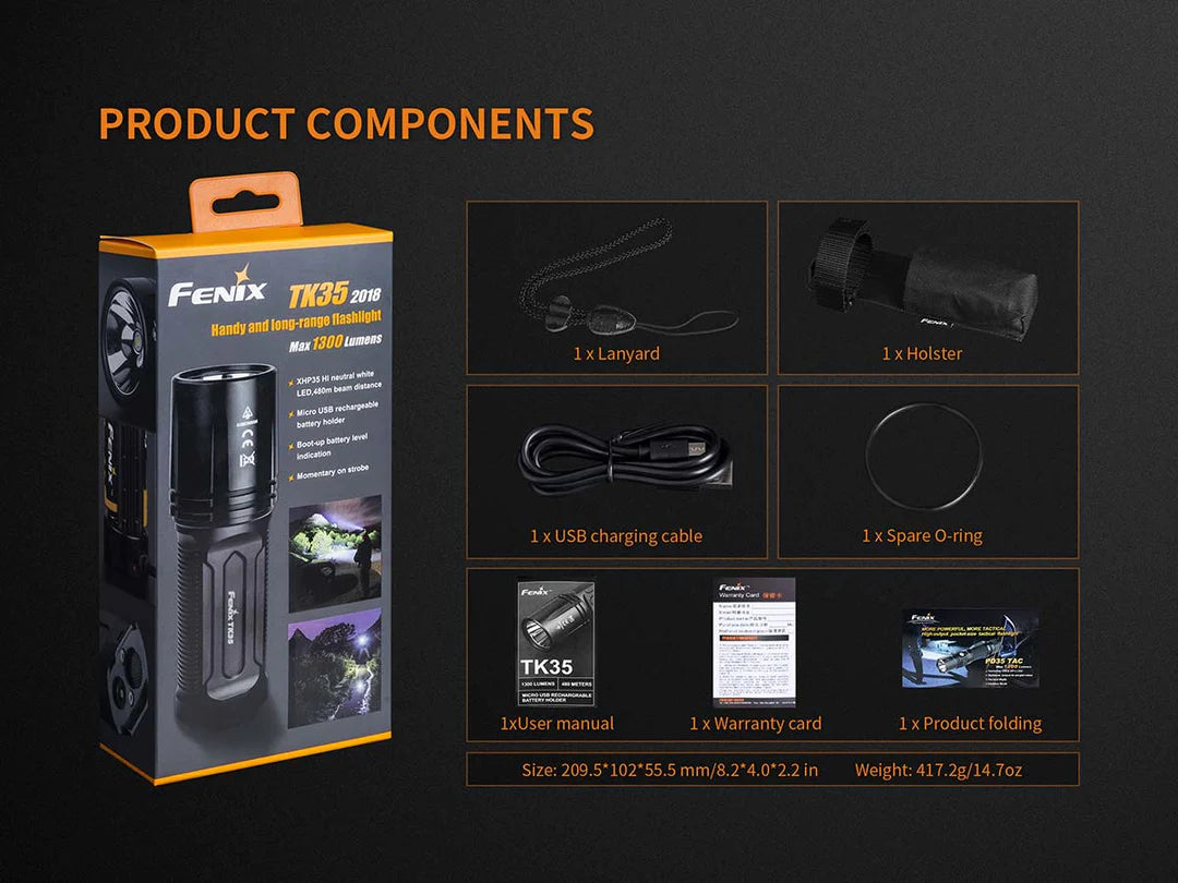 Fenix TK35 Flashlight