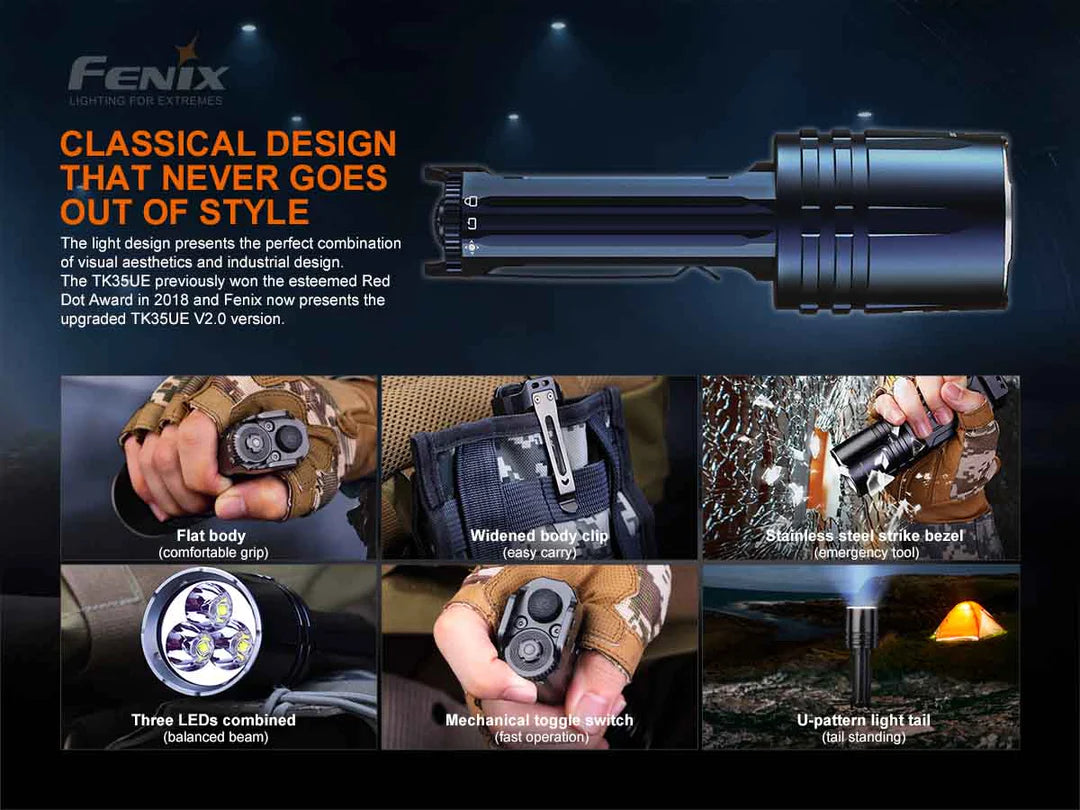 Fenix TK35UE V2.0 Flashlight