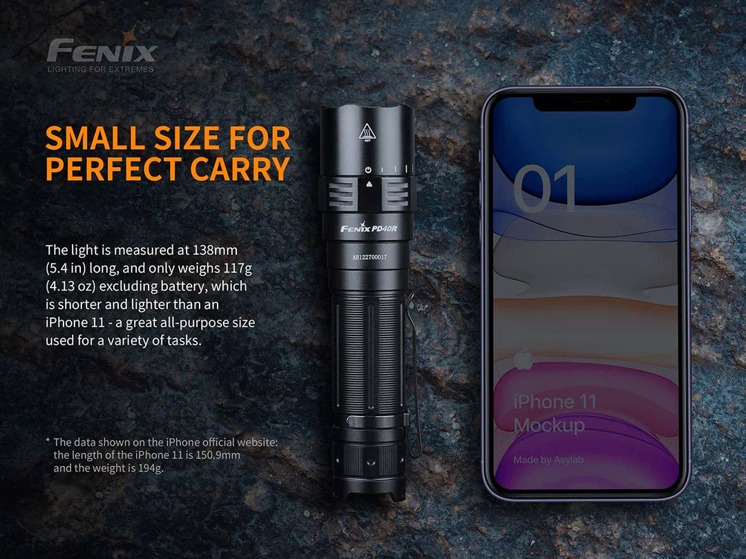 Fenix PD40R V2.0 Rechargeable Flashlight