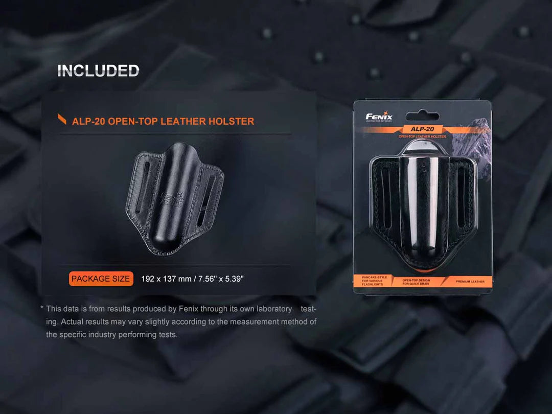 Fenix ALP-20 Leather Flashlight Holster