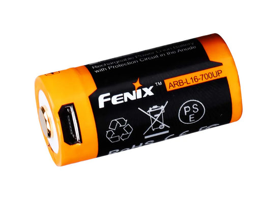 Fenix ARB-L16-700UP Built-in USB Rechargeable Battery