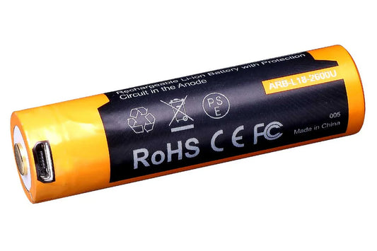 Fenix ARB-L18-2600U Built-in USB Rechargeable Battery