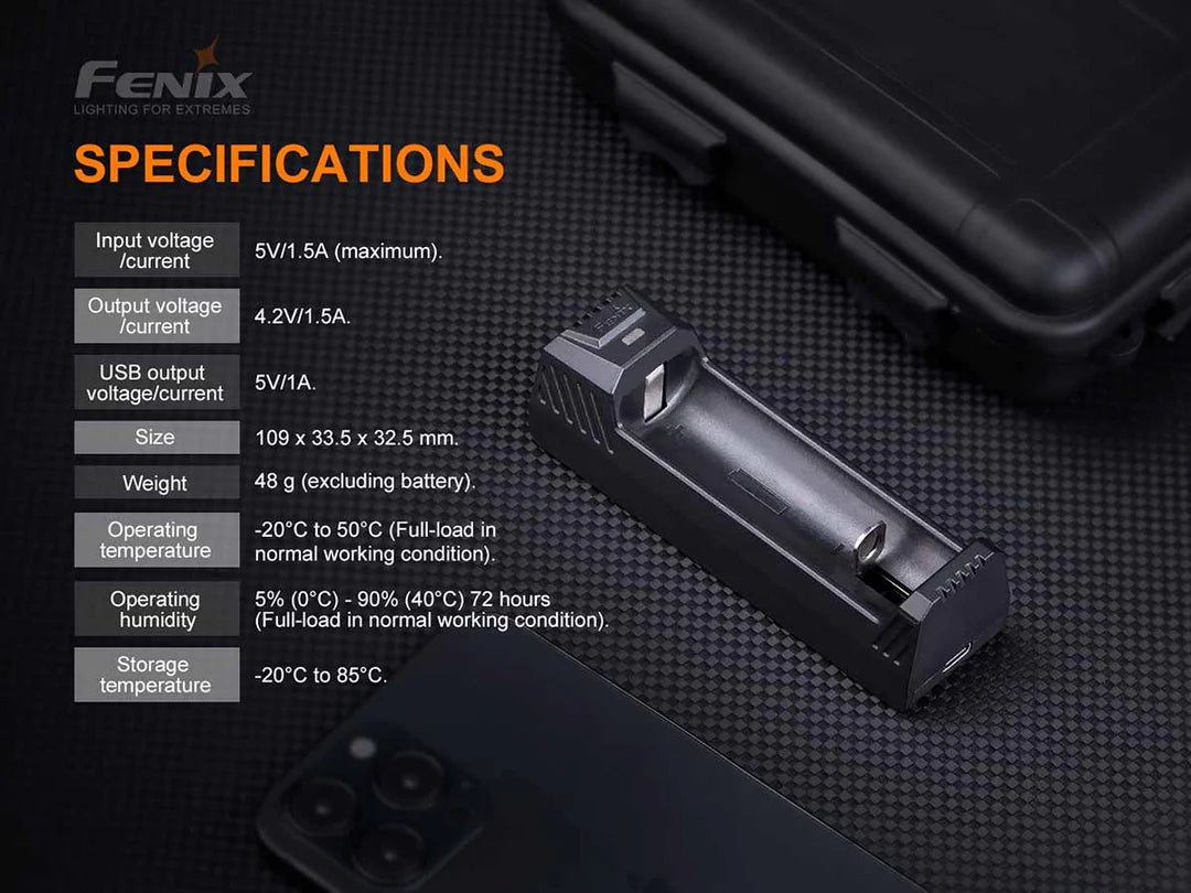 Fenix ARE-X1 V2.0 Battery Charger