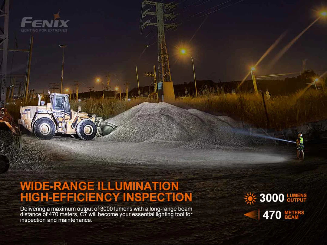 Fenix C7 Work Flashlight