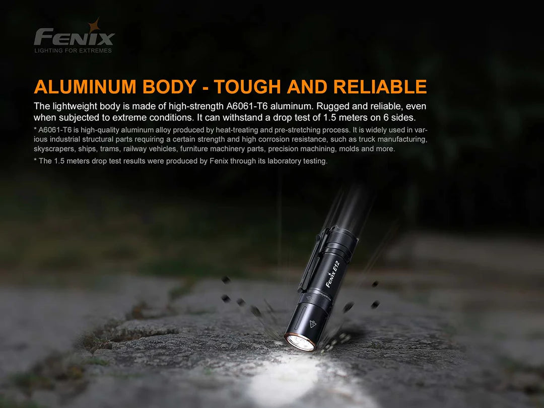 Fenix E12 V2.0 Flashlight