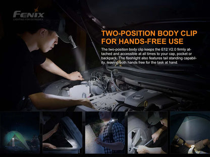Fenix E12 V2.0 Flashlight
