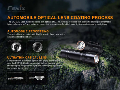Fenix E12 V2.0 Flashlight