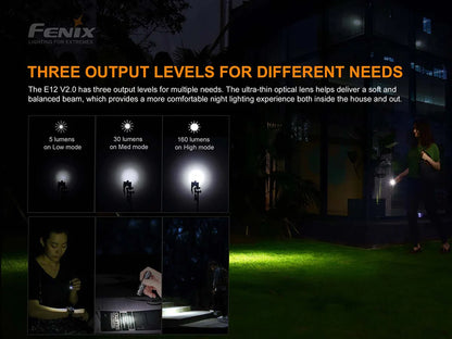 Fenix E12 V2.0 Flashlight