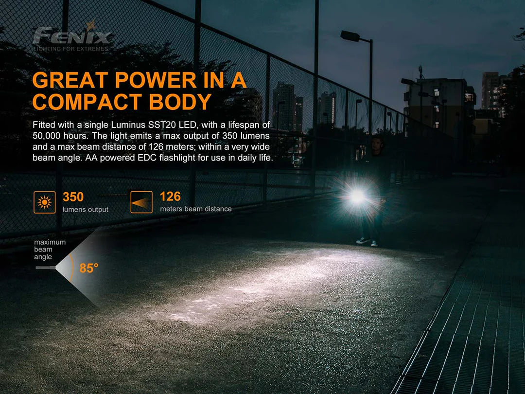 Fenix E20 V2.0 Flashlight