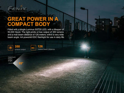 Fenix E20 V2.0 Flashlight