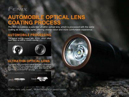 Fenix E20 V2.0 Flashlight