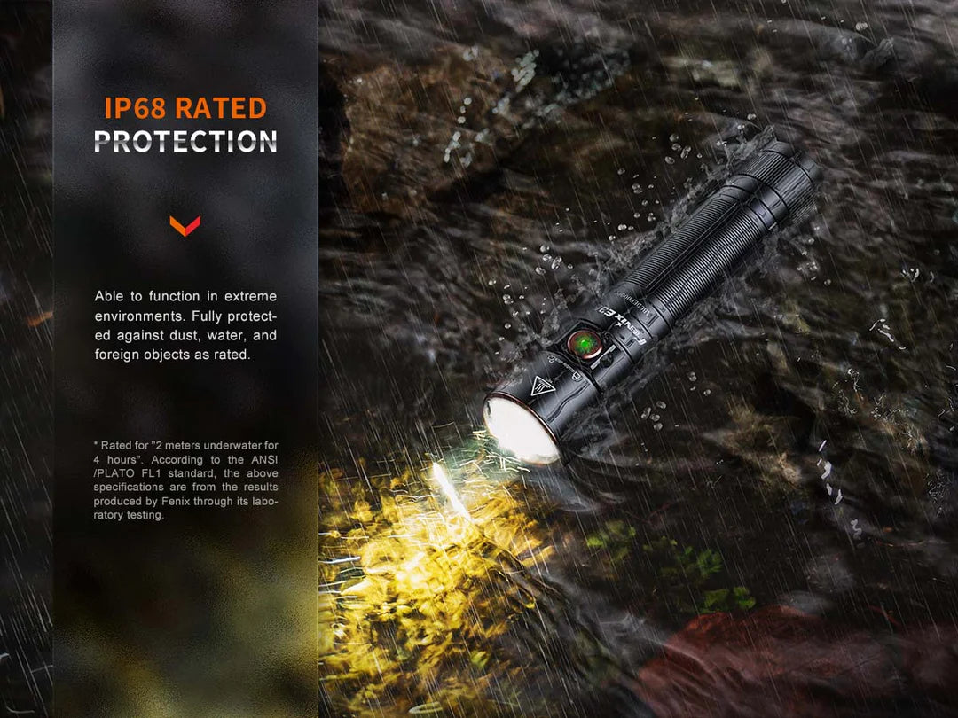 Fenix E35R Flashlight + AOD-S V2.0 Diffuser Kit