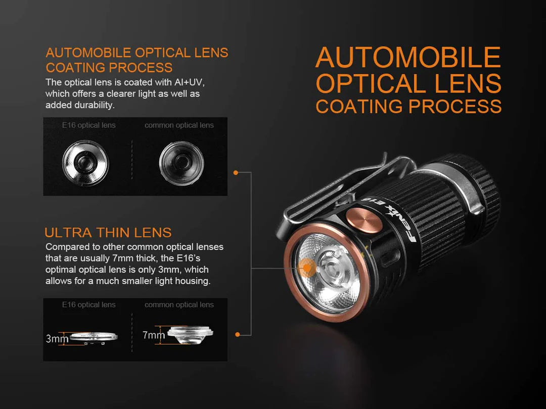 Fenix E16 EDC Flashlight