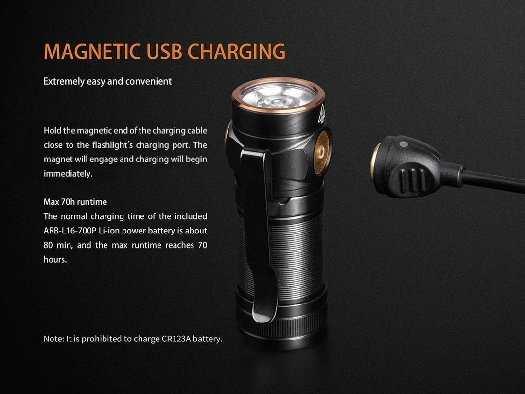 Fenix E18R EDC Rechargeable Flashlight