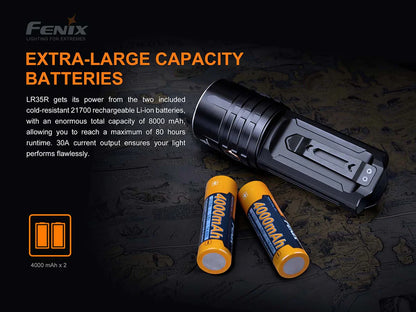 Fenix LR35R 10,000 Lumen Spotlight