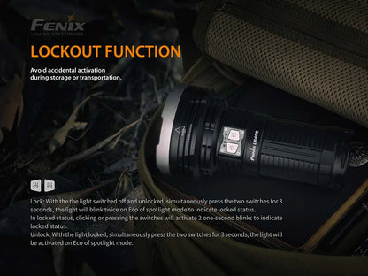 Fenix LR40R 12,000 Lumen Spotlight