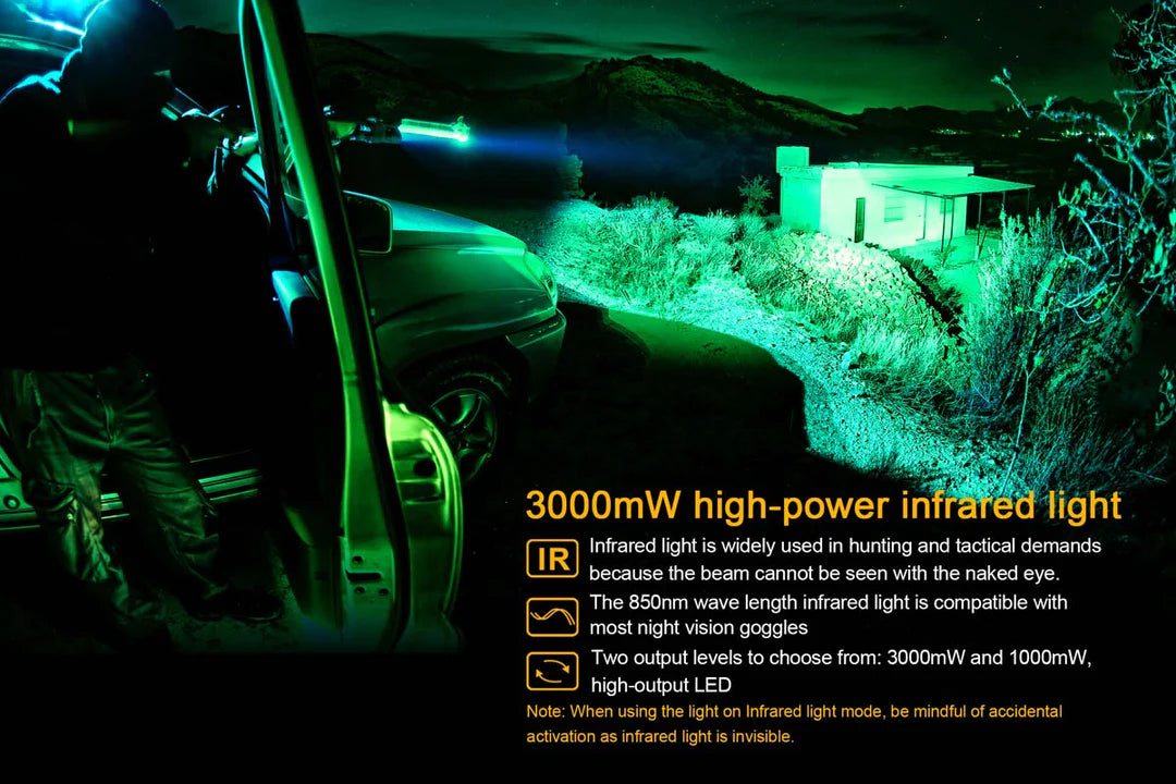 Fenix TK25 IR Flashlight with Infrared Illuminator