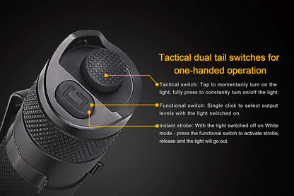 Fenix TK25 IR Flashlight with Infrared Illuminator