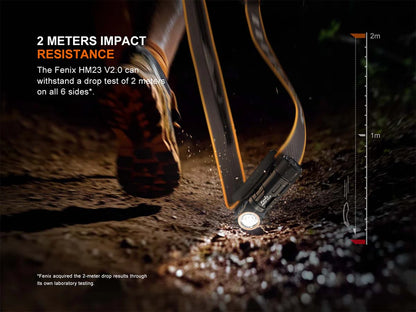 Fenix HM23 V2.0 AA-Powered Headlamp