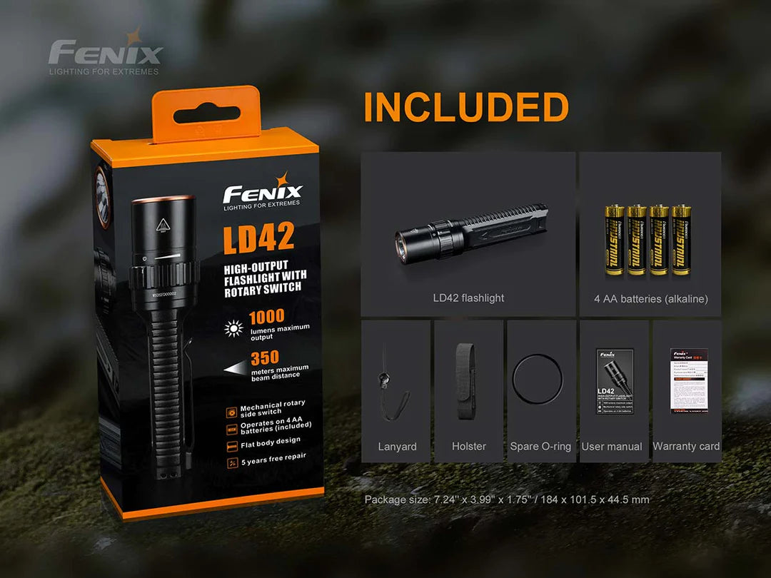 Fenix LD42 Flashlight