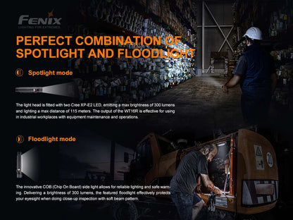 Fenix WT16R Rechargeable Magnetic Flashlight