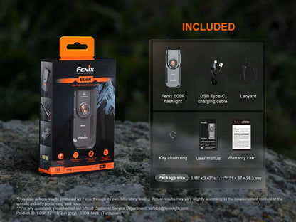 Fenix E06R Rechargeable EDC Flashlight
